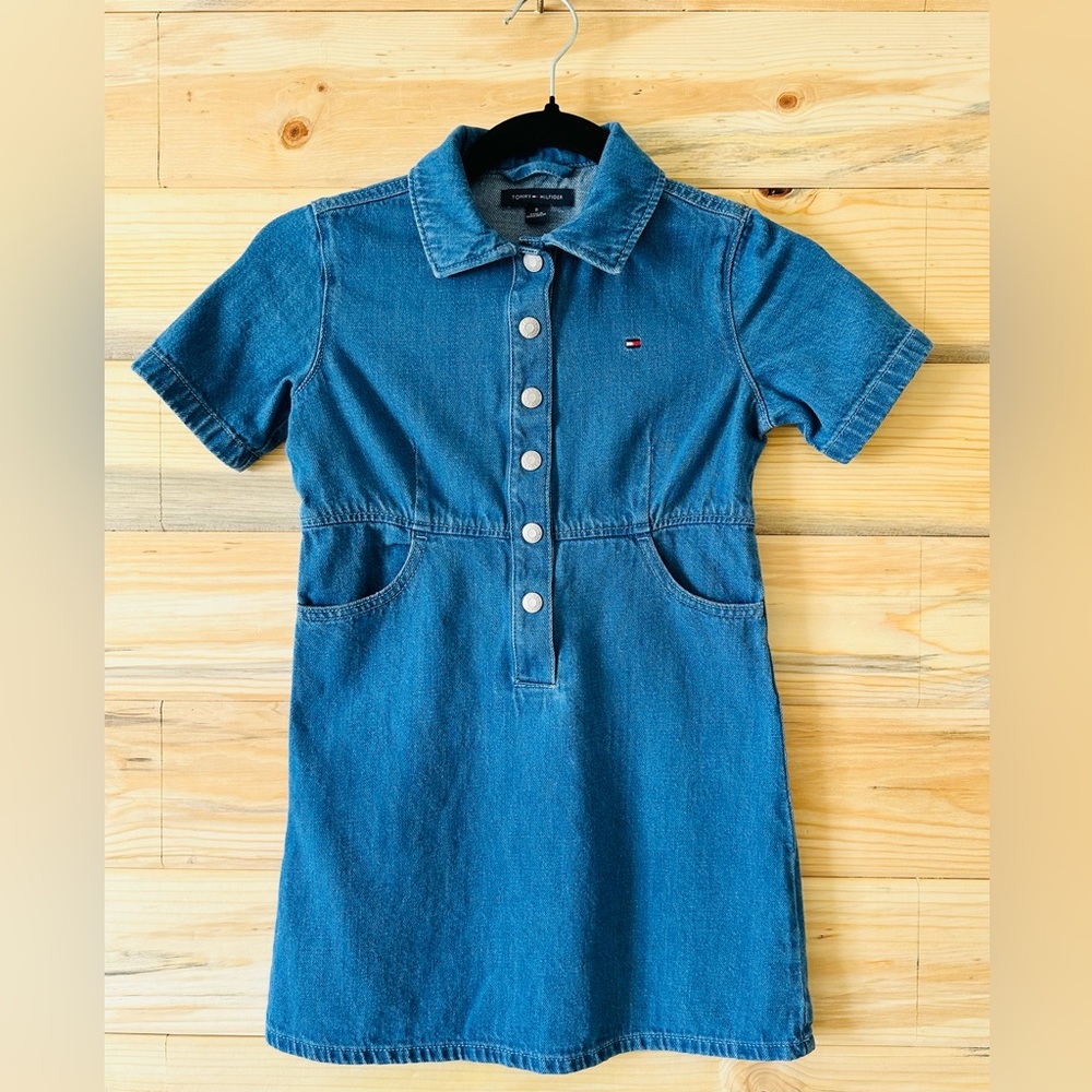 Tommy Hilfiger Classic Blue Denim Dress